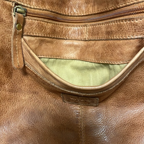 MILO |Vichy 172 |Brown | Boho|Leather |Handbag/Crossbody |Braided Handles| Purse - Picture 8 of 17